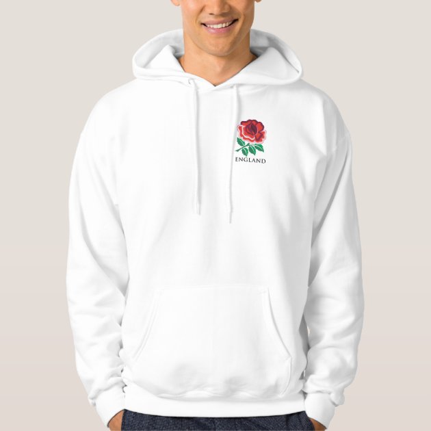 England Rugby Hoodie Zazzle