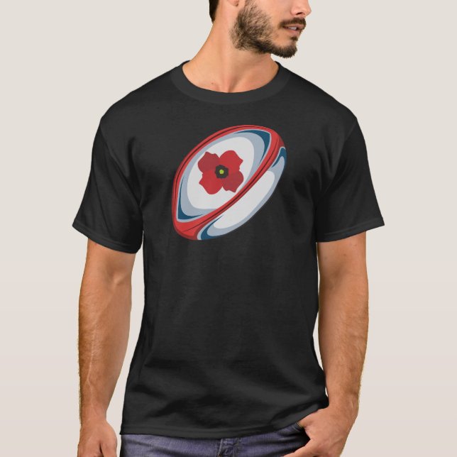 England Rugby League Poppy Shirt 2018 (Front)
