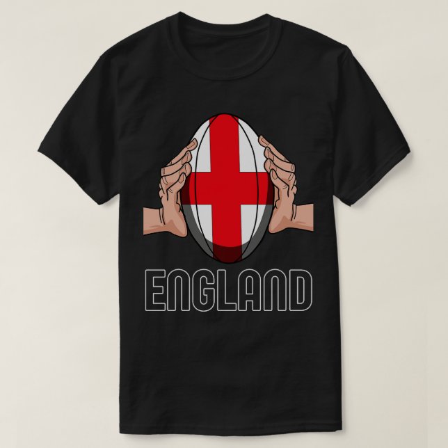 England Rugby Six Nations TShirt (Design Front)
