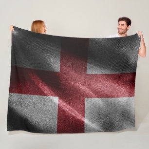 England silk flag fleece blanket
