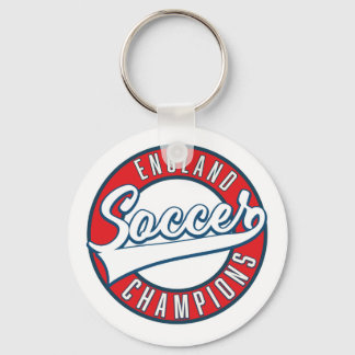 England Soccer Champions logo Keychain