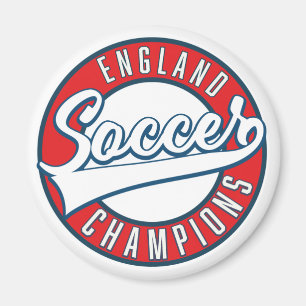 England Soccer Champions logo Magnet