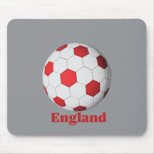 England Soccer Mouse Pad