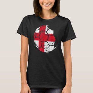 England Soccer National Team Support The Team Flag T-Shirt
