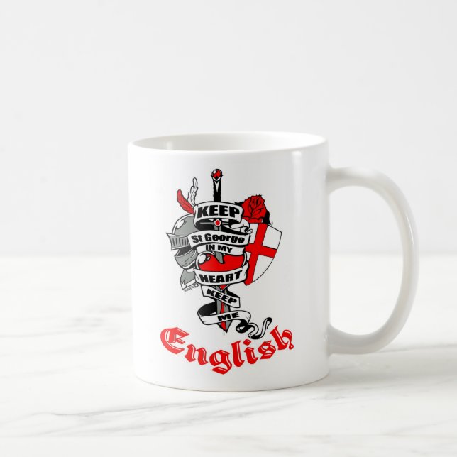 ENGLAND ST GEORGE MUG (Right)