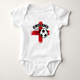 England Supporter's Football Baby Bodysuit