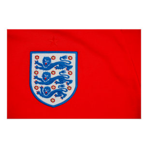 England Three Lions Shirt Badge Poster