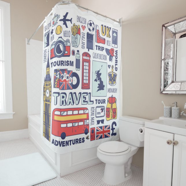 England Travel Doodles (In Situ)