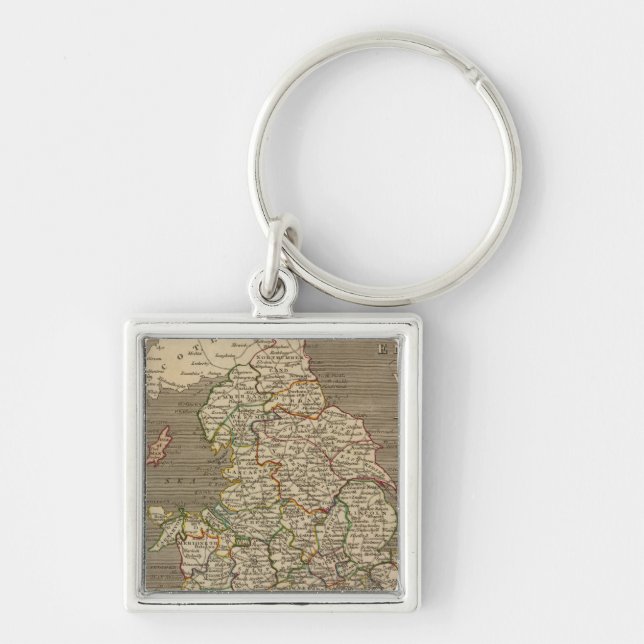 England, Wales 2 Keychain (Front)