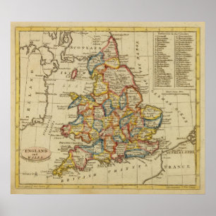 England, Wales 6 Poster