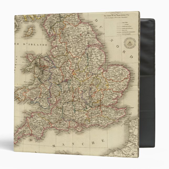 England, Wales Binder (Front/Inside)