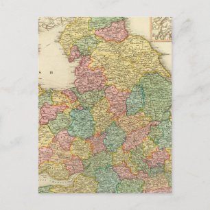 England, Wales, Scotland Postcard