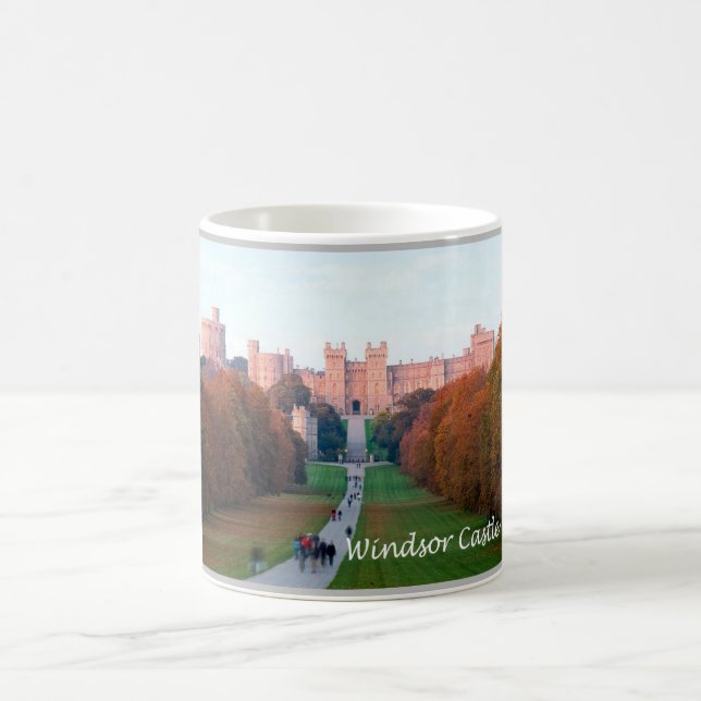 England - Windsor Castle - Coffee Mug (Center)