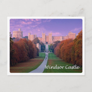 England - Windsor Castle - Postcard