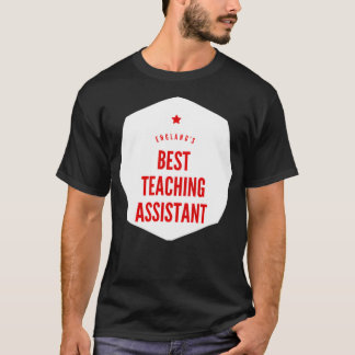 Englands Best Teaching Assistant 5 T-Shirt