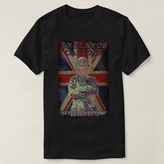 Englands Calling all weekend warriors T-Shirt (Design Front)
