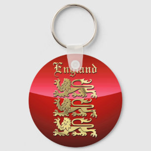 England's Coat of Arms Keychain