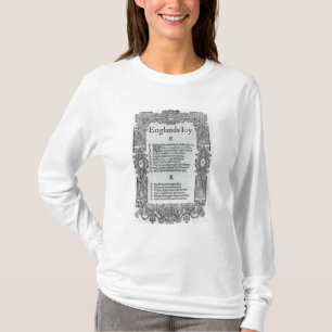 England's Joy by Richard Vennar, c.1602 T-Shirt