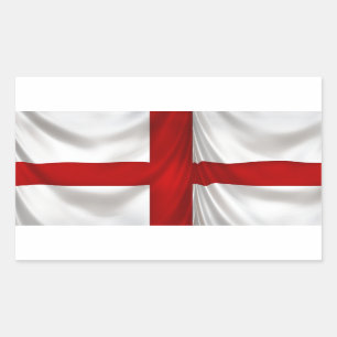 England's St George Cross Patriotic Flag Sticker