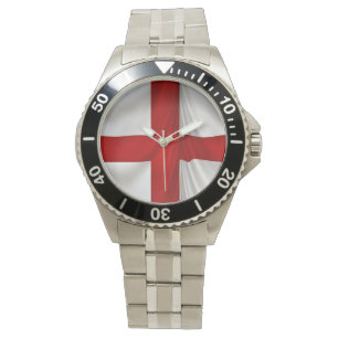 England's St George Cross Patriotic Flag Watch