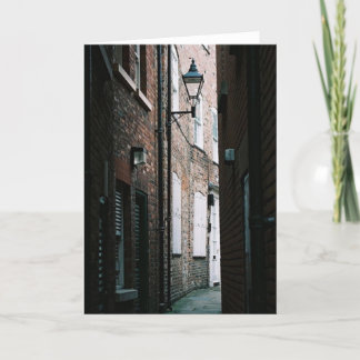 England's Tiny Streets Card