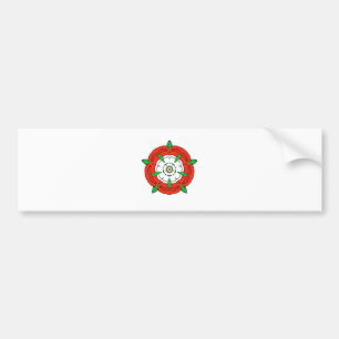 England's Tudor Rose Bumper Sticker