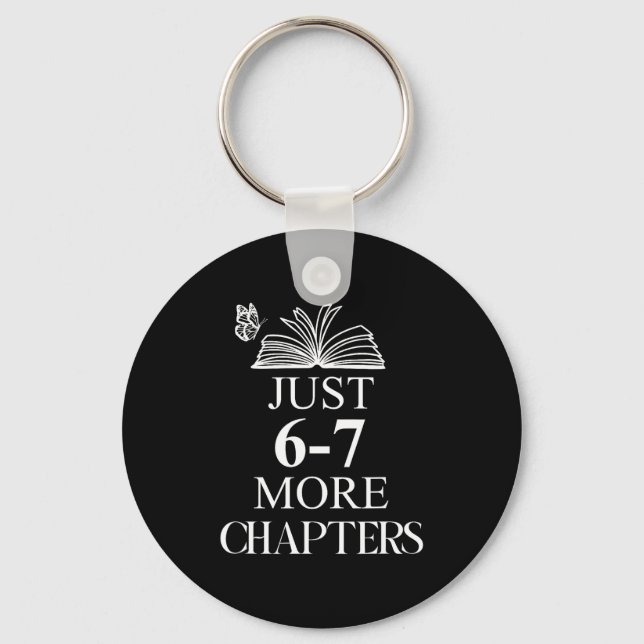 Englieacher 67 Book Just One More Chapter 6-7 Read Keychain (Front)