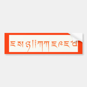 Englimmered Bumper Sticker