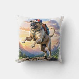 Englische Dogge Mastiff Gebirge Throw Pillow