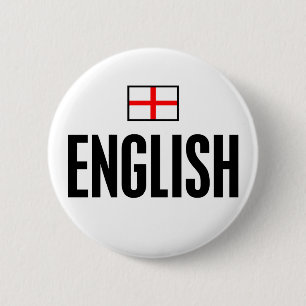 English 2 Inch Round Button