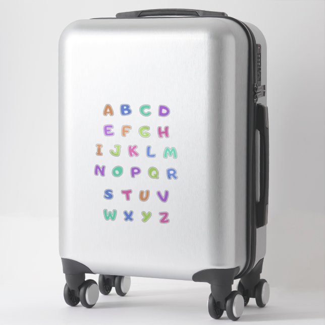 English alphabet (Suitcase)