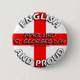English and Proud - Badge 2 Inch Round Button