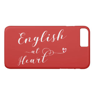 English At Heart Mobile Phone Case