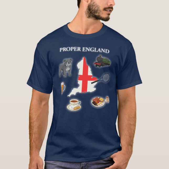 ENGLISH AURA Basic T-Shirt (Front)