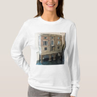 English balustraded doll's house with balcony