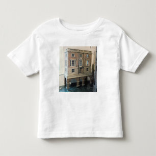 English balustraded doll's house with balcony toddler t-shirt