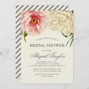 English Blooms Bridal Shower Card
