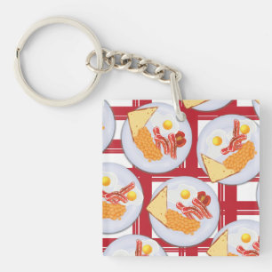 English Breakfast Keychain