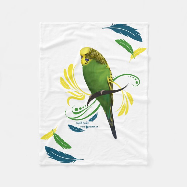 English Budgie Blanket (Front)
