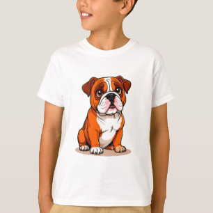 English Bull Dog Puppy Lover Cute Pet Gift Idea T-Shirt