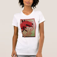 English Bull Terrier Asian Inspired Illustration