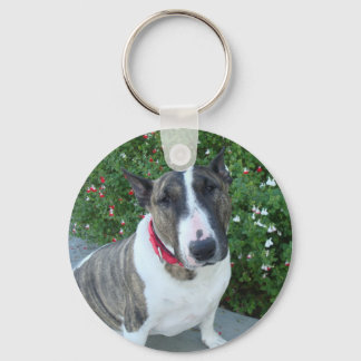 English Bull Terrier Keychain
