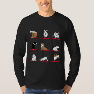 English Bull Terrier Yoga Dog T-Shirt