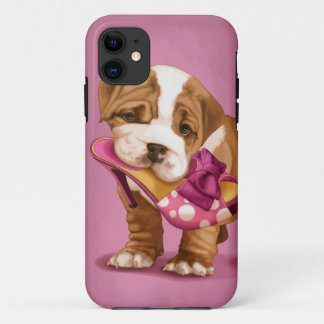 English bulldg and shoe iPhone 11 case