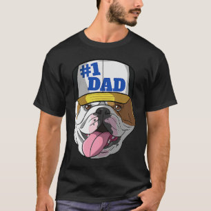 English Bulldog 1 Dog Dad T-Shirt