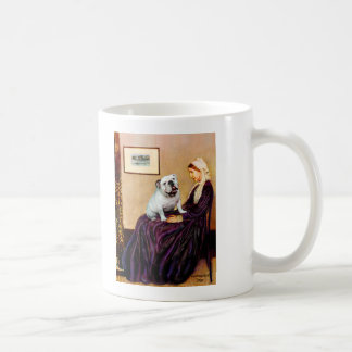 English Bulldog 9 - Whistler's Mother Coffee Mug