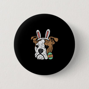 English Bulldog Bunny Dog Lover Owner Men Women Ki 2 Inch Round Button