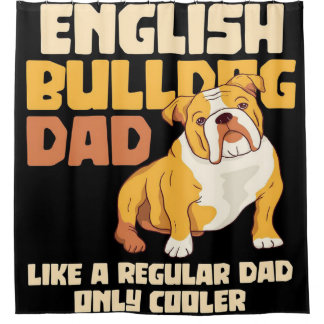 English bulldog dad dog| Best Father's day gift