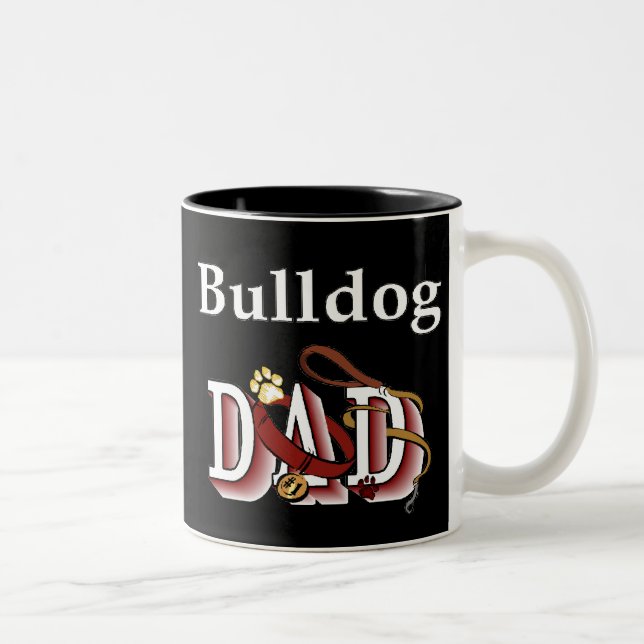 English Bulldog Dad Mug (Right)