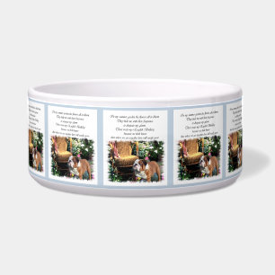 English Bulldog Dog  Bowl